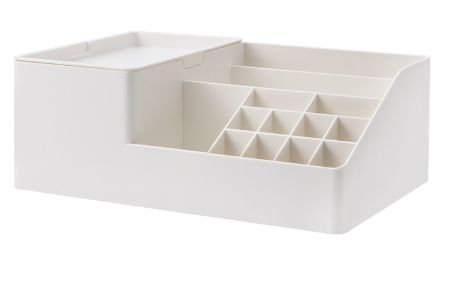 Makeup and Skincare Organizer Box and Rack
